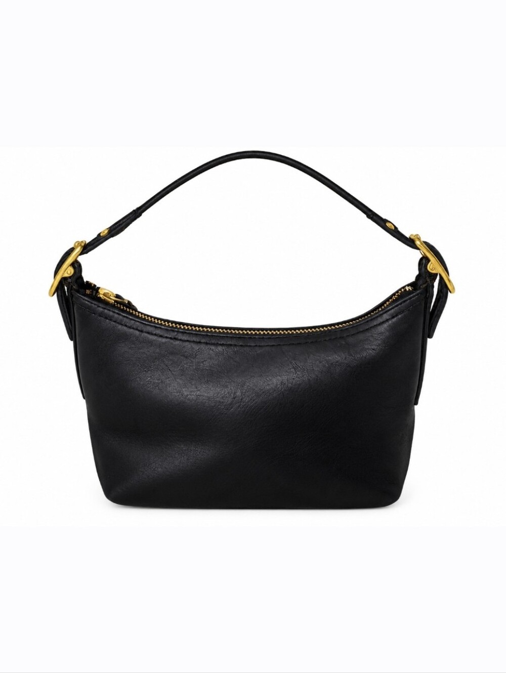 Vintage Coach Mini Baguette Bag | Black Leather